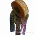 Bubble gum wrapper paper, suitable for high speed pack, recyclable